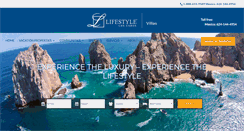 Desktop Screenshot of lifestylevillas.net